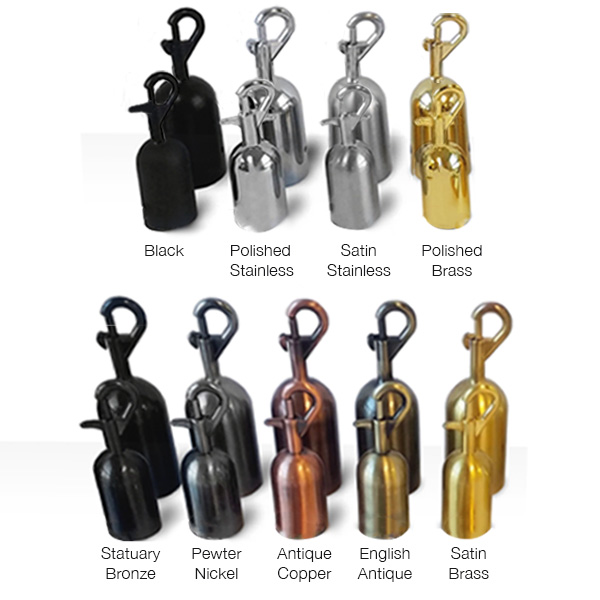 Heavy Duty Velvet Stanchion Ropes, Standard Colors - Montour Line - Crowd  Control Warehouse