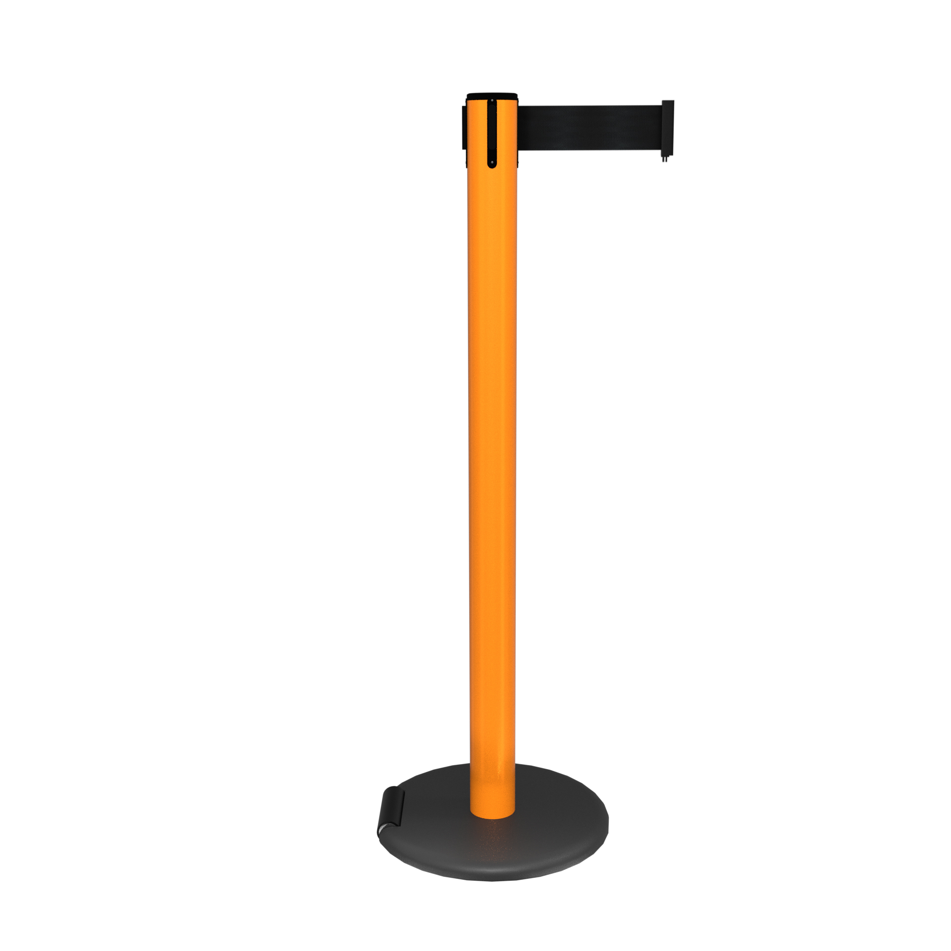 Orange RollerSafety 250 Retractable Belt Barrier