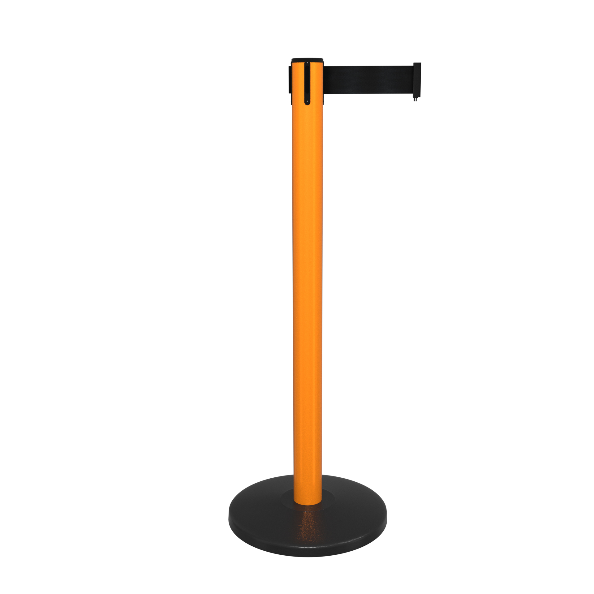 Orange SafetyMaster 450 Retractable Belt Barrier