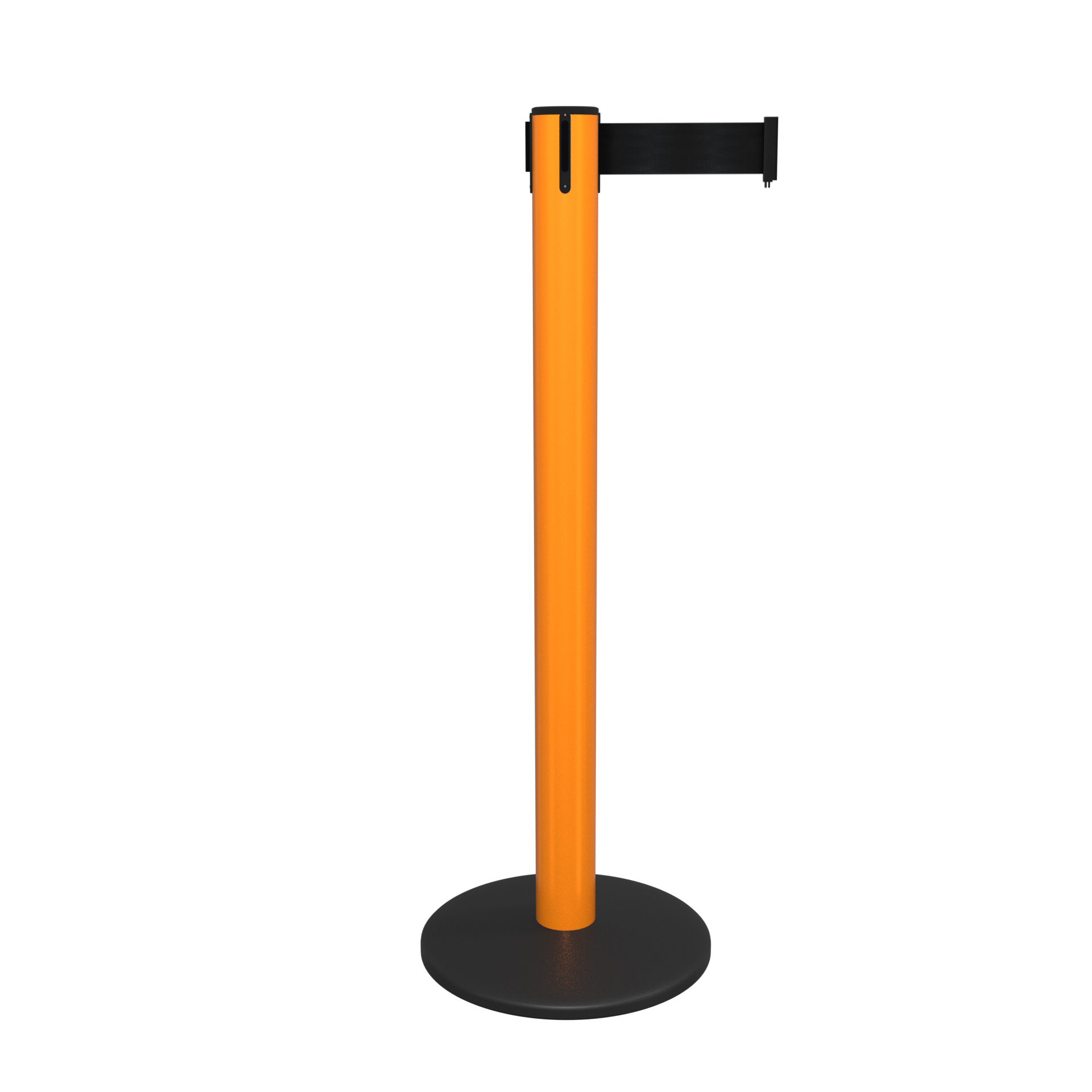 Orange SafetyPro 300 Retractable Belt Barrier