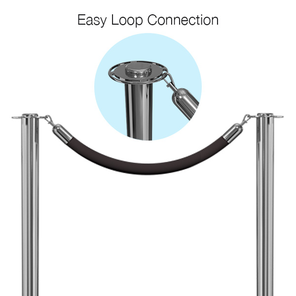 Magnetic Breakaways for Ropes by Crowd Control Warehouse