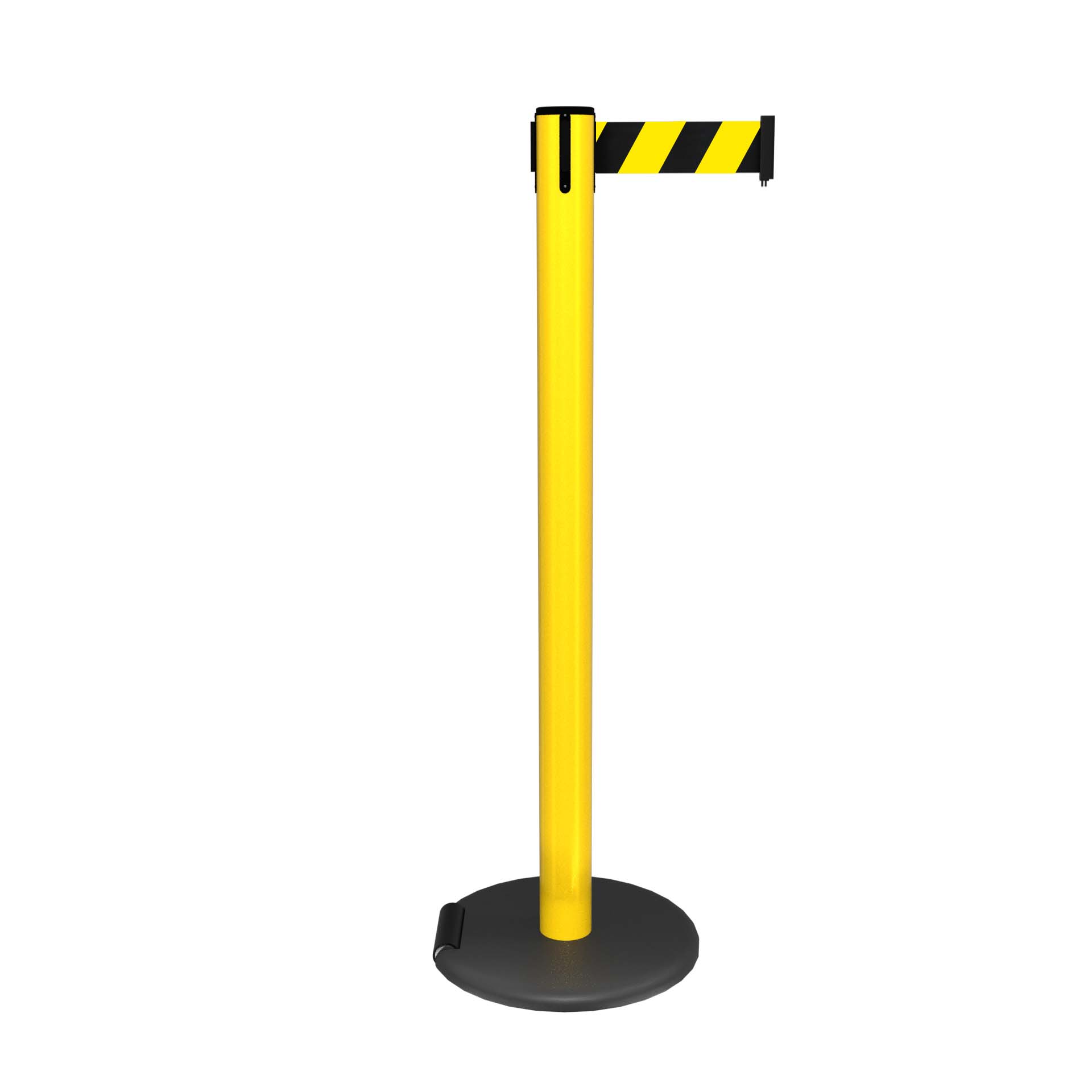 Yellow RollerSafety 250 Retractable Belt Barrier