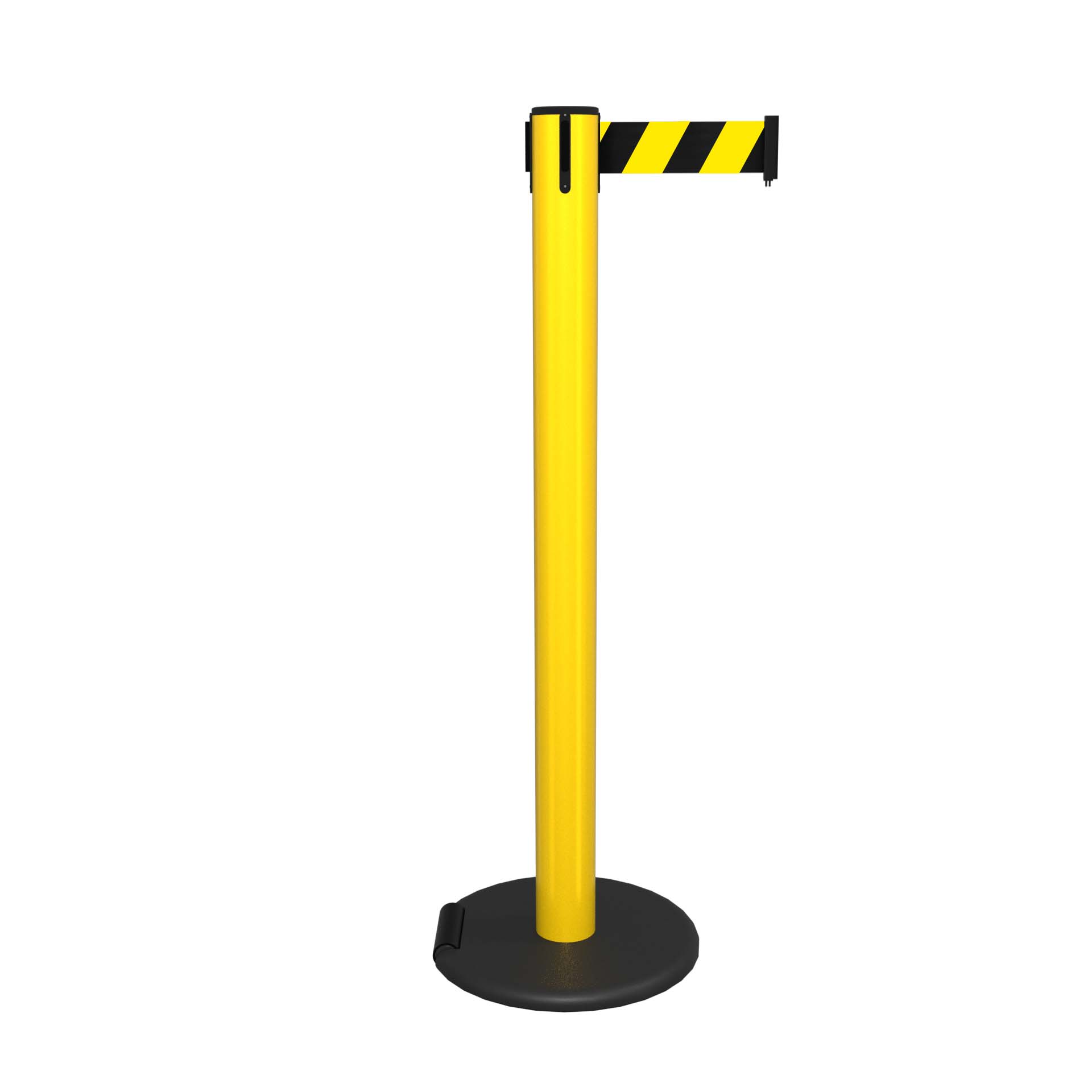 Yellow RollerSafety 300 Retractable Belt Barrier
