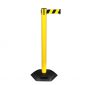Yellow WeatherMaster 300 Retractable Belt Barrier