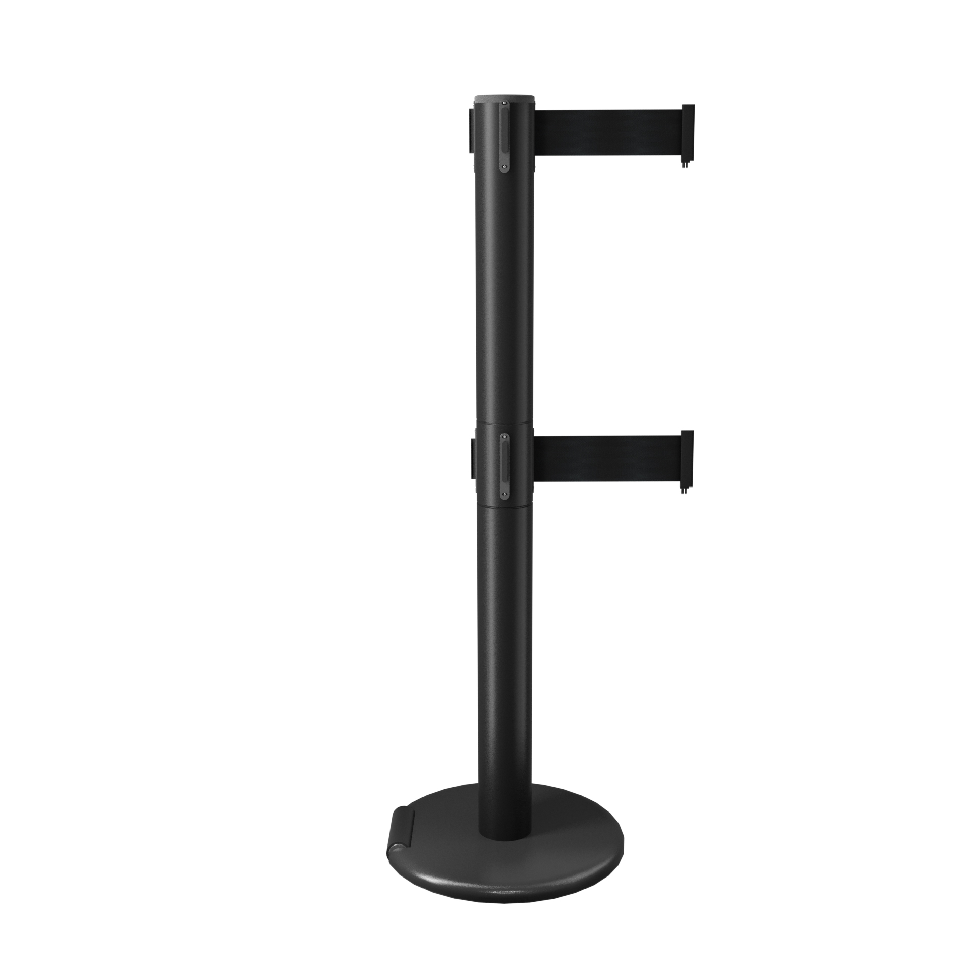 Portable Roller Pro 300 twin Stanchion Model with black finish