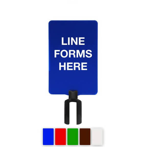 Floor Stand Stanchion Sign Holder 24W x36H Single Sided Sign —  screengemsinc