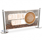 6ft cafe banner bundle