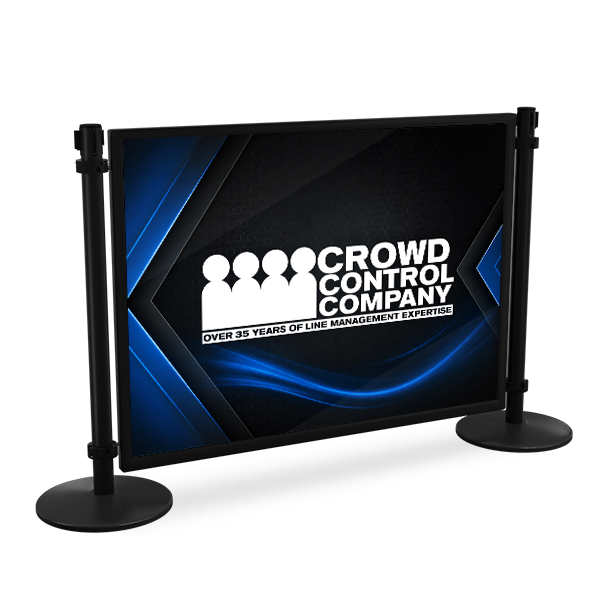 4ft black post and panel bundle
