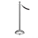 Premium Rope Stanchion – Ball Top – Dome Base - Elegance Ball Top Dome Base