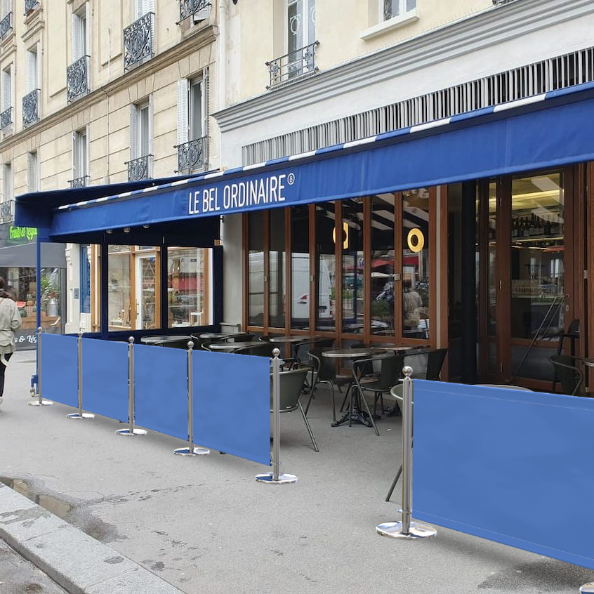 cafe banner in use