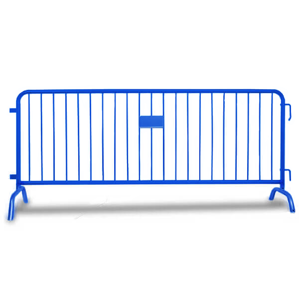 Blue Barricade with bridge feet