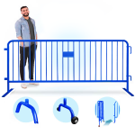 Blue Steel barricade