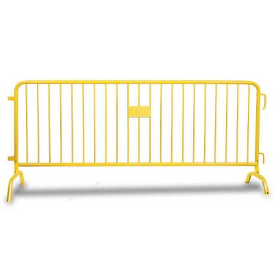 Yellow Steel Barricade | Crowd Control Barricades | Wholesale Pricing