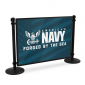 4ft black post and panel bundle