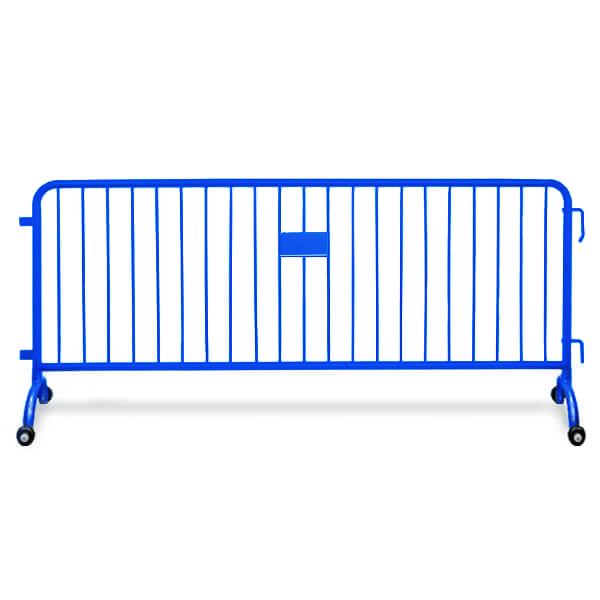 Blue Barricade with Roller feet