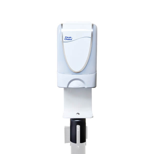 Post Top Sanitizing Dispenser