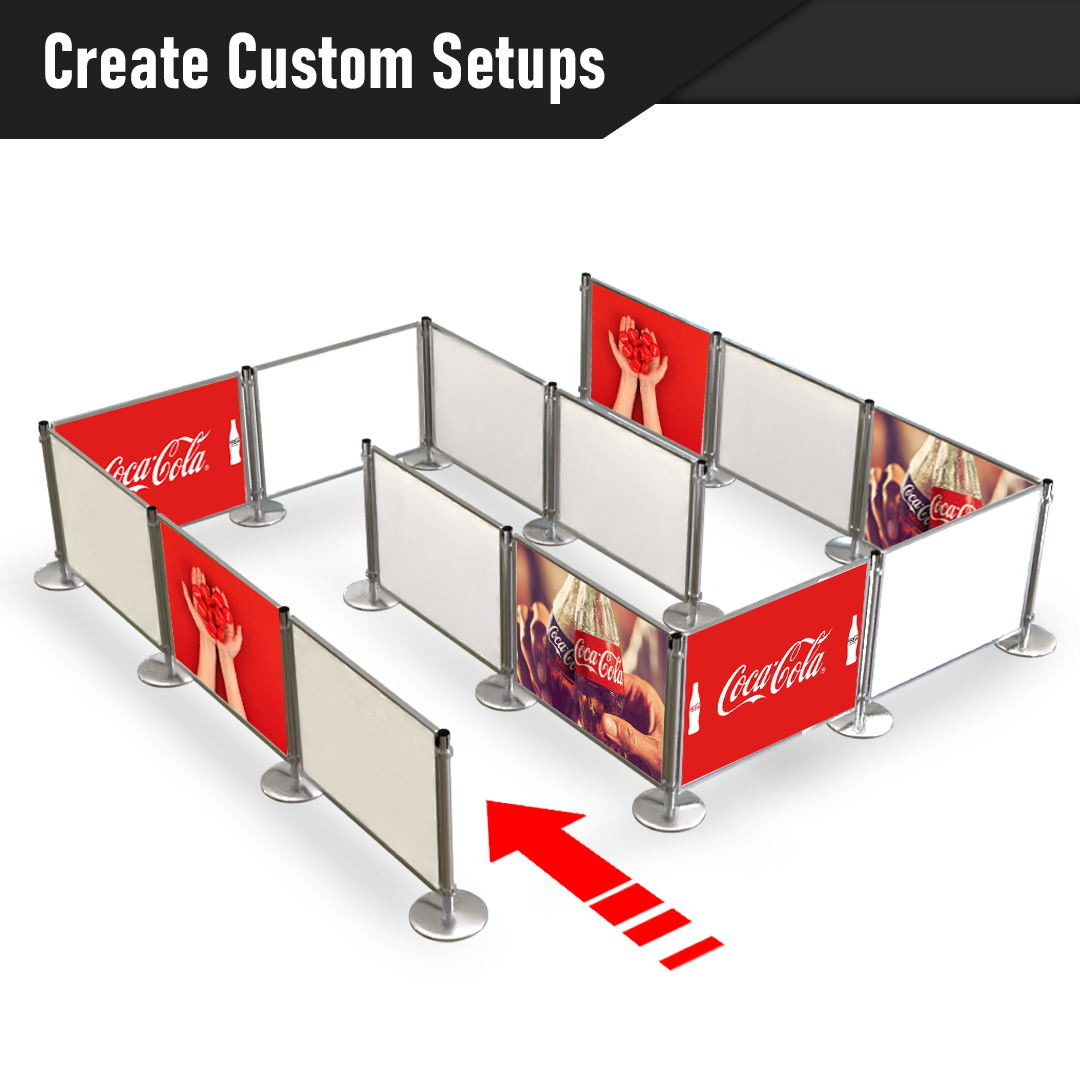 4ft ss panel setup with artwork