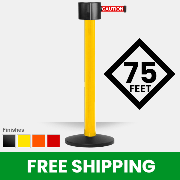 safety-stanchion-775-Retractable-Belt-Barrer-yellow safety-stanchion-775-Retractable-Belt-Barrer-yellow