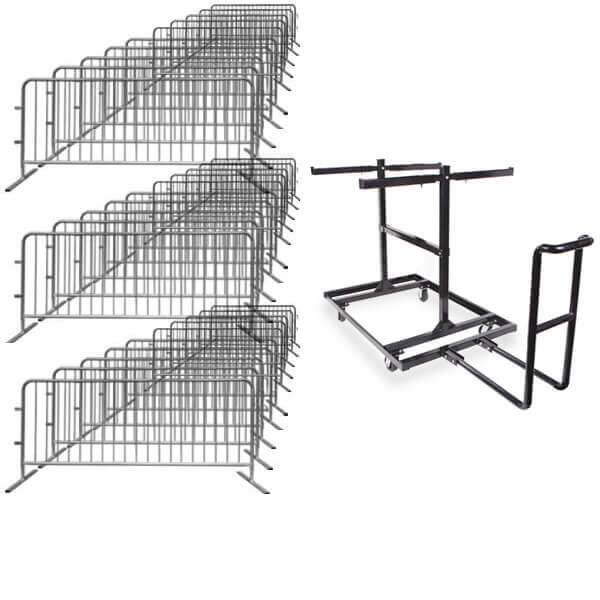 30 pack barricade and cart bundle