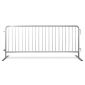 8 foot economy barricade with flat feet