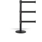 RETRACTABLE BELT BARRIER – QUEUEPRO 250 TRIPLE – 11 FT 13 FT BELT