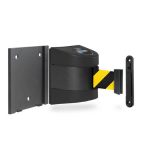 wall mounted retractable belt barrier 450wp removable