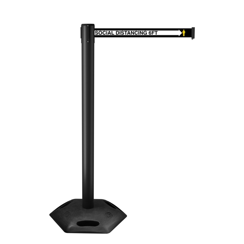 Safety Retractable Belt Barriers Warehouse Direct Pricing In Stock