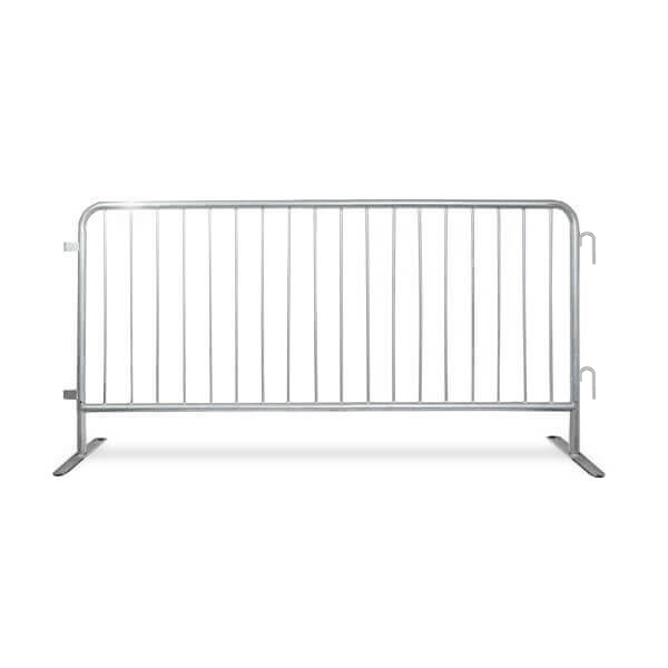 6.5ft steel crowd control barricade