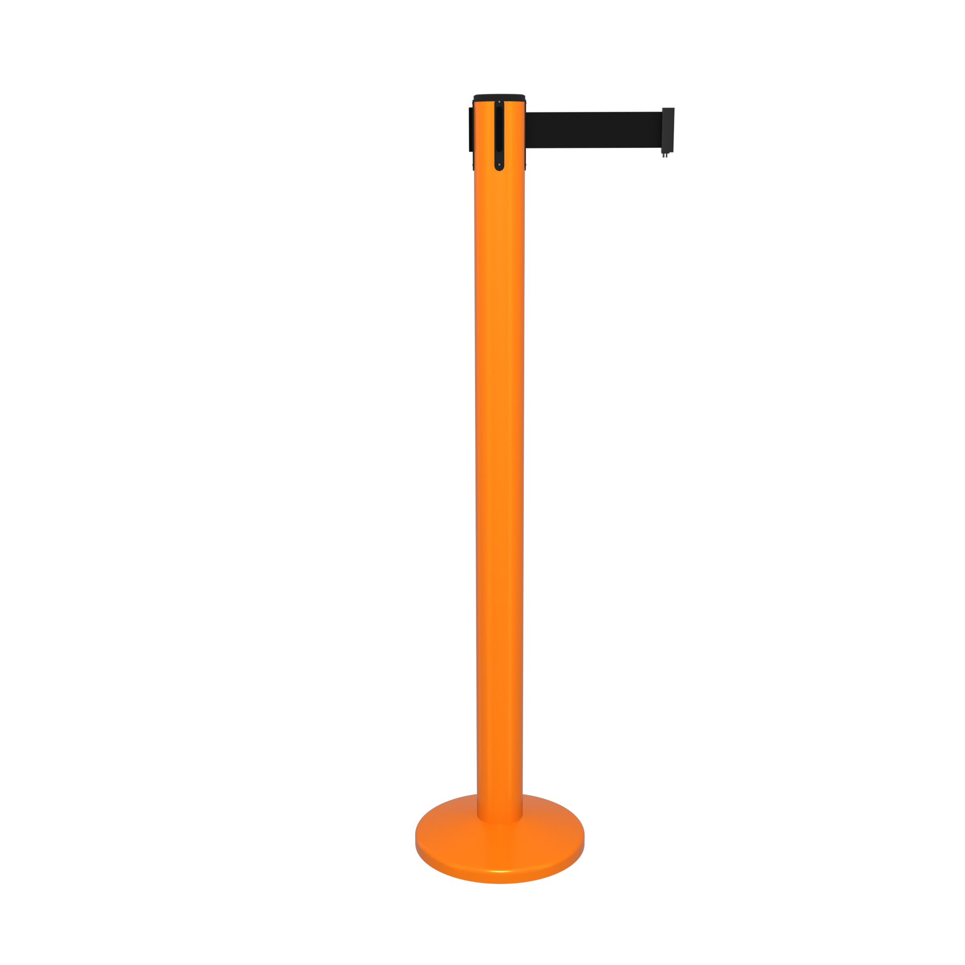 Magnetic Safetypro 250 Retractable Belt Barrier Orange