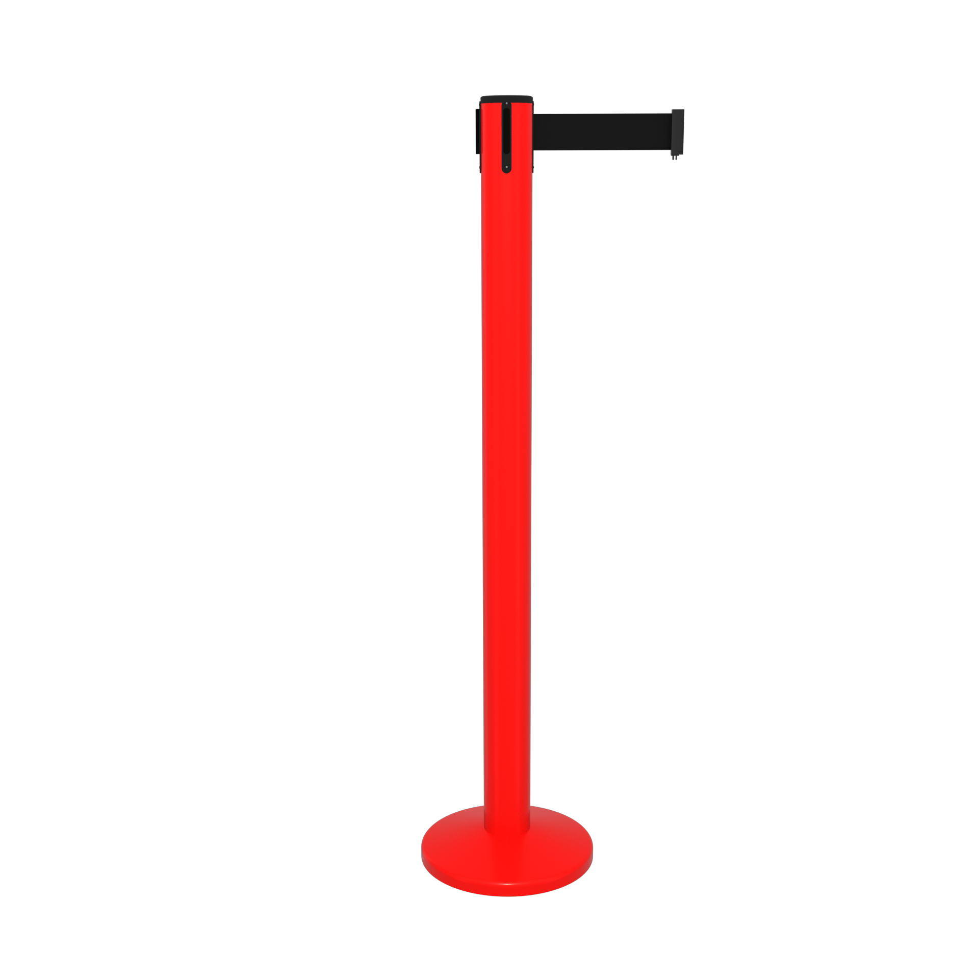 Magnetic Safetypro 250 Retractable Belt Barrier Red