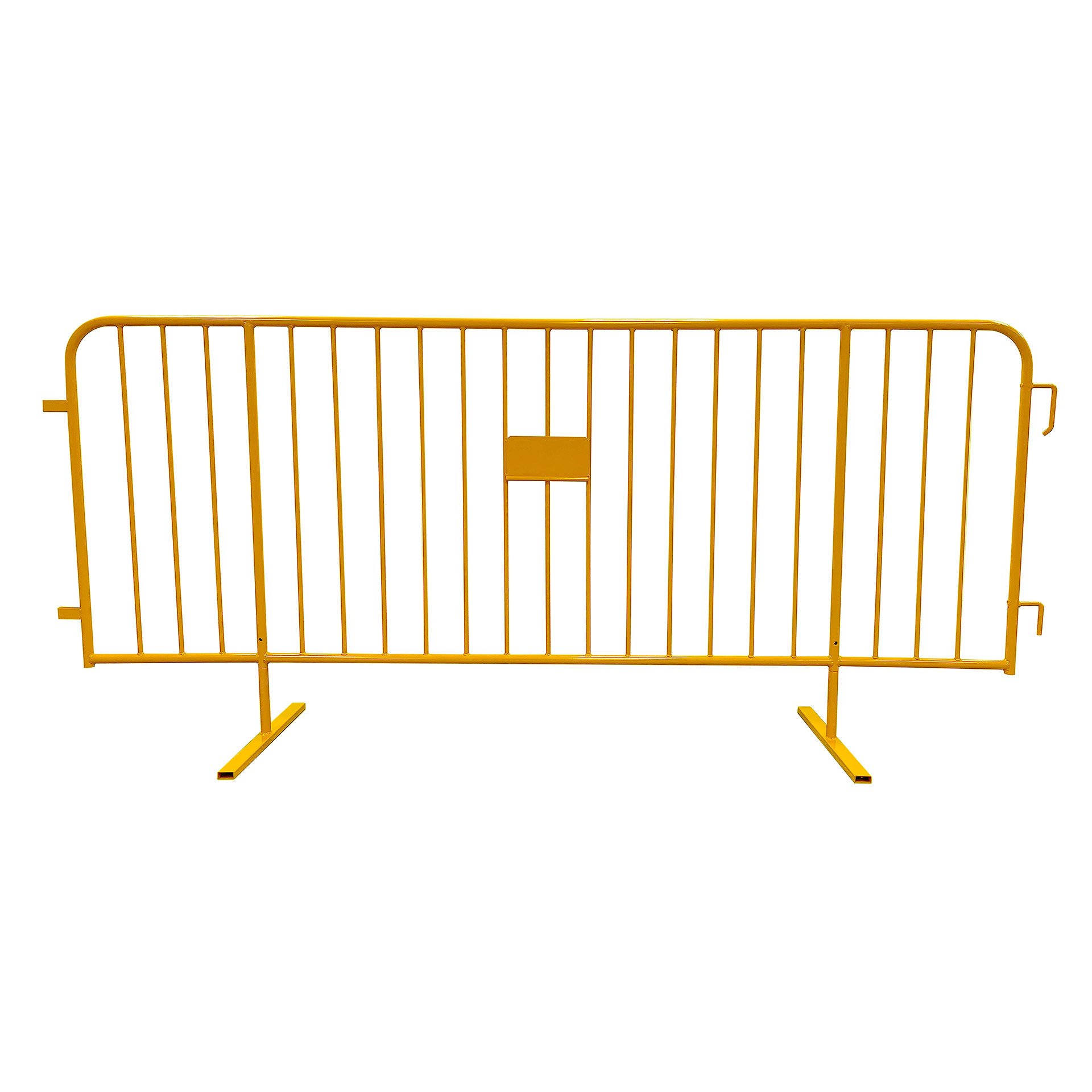 Yellow 1 inch barricade