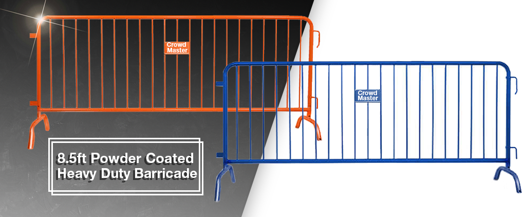 Powder Coated Colored Barricade - Blog Banner