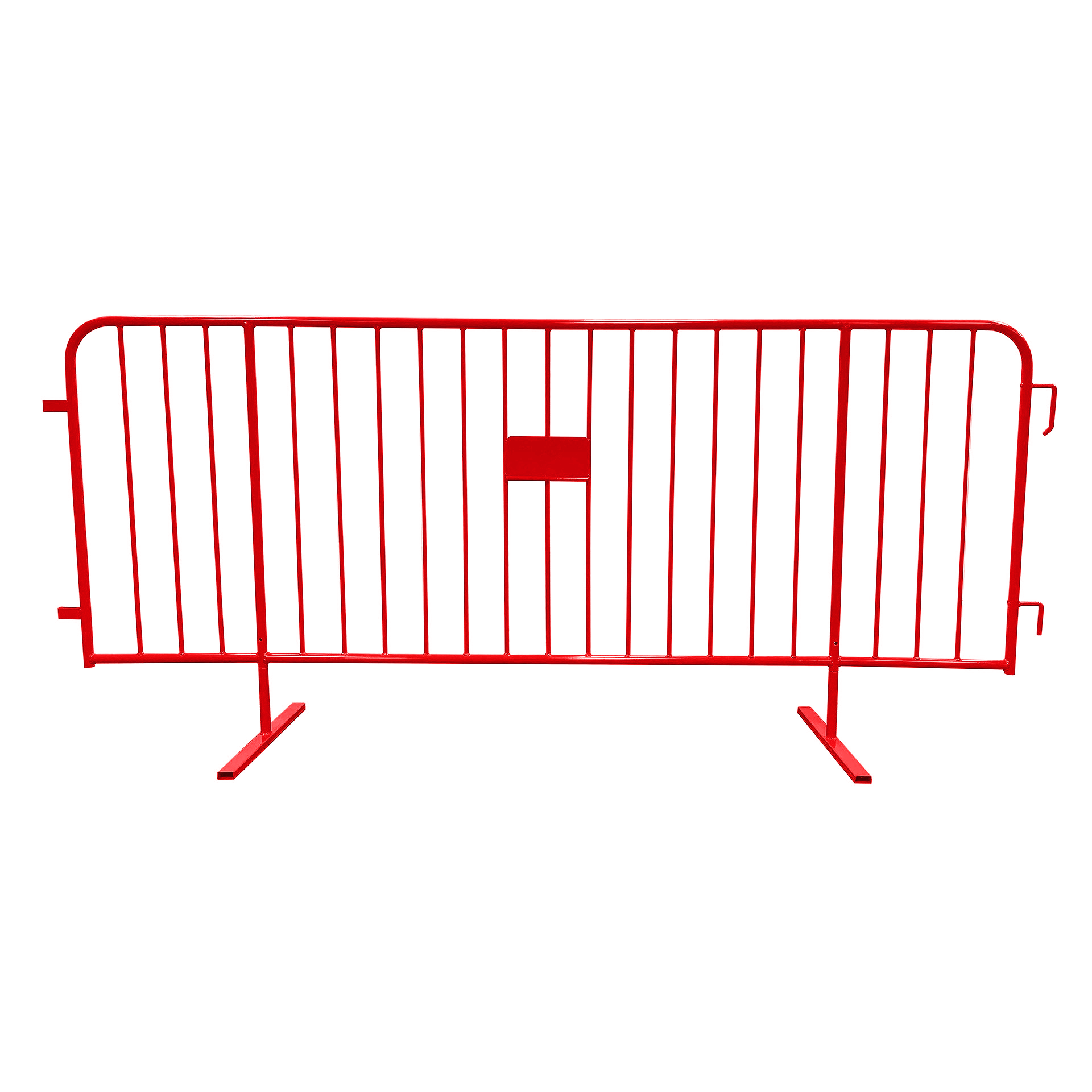Red 1 inch barricade