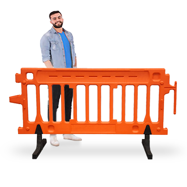 Orange Plastic Barricade