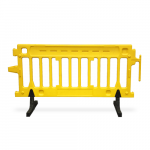 Yellow Heavy Duty Plastic Barricade