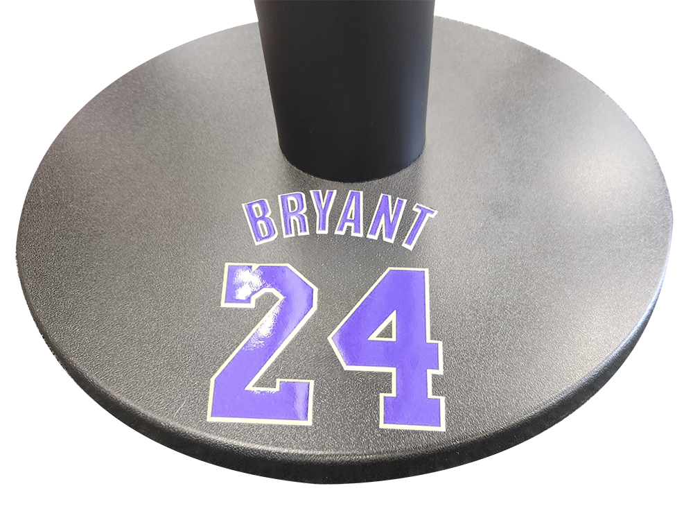 Stanchion Base With Kobe Bryant Branding