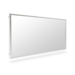 Satin Aluminum Solid Panel with white insert