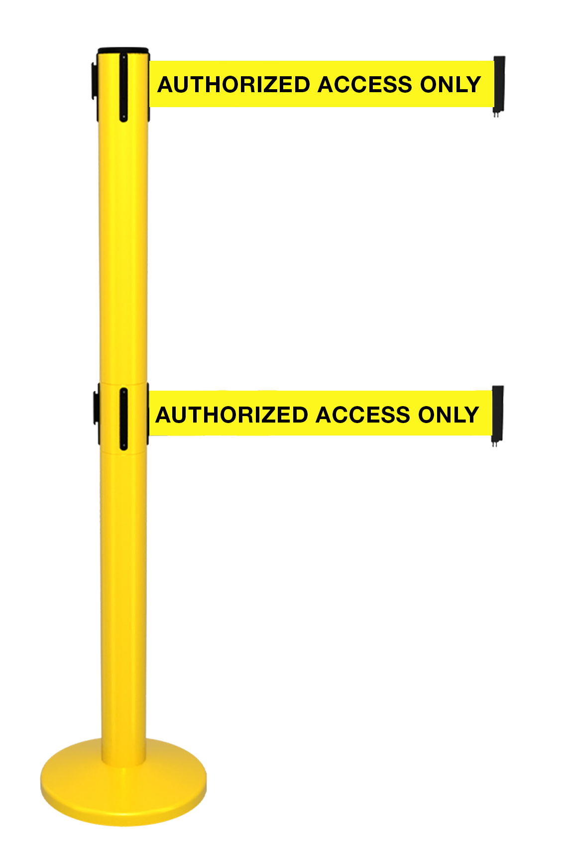 Yellow SafetyPro Twin 250 Magnetic excelling at securing access control