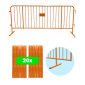 20 Pack Orange Barricade Bundle