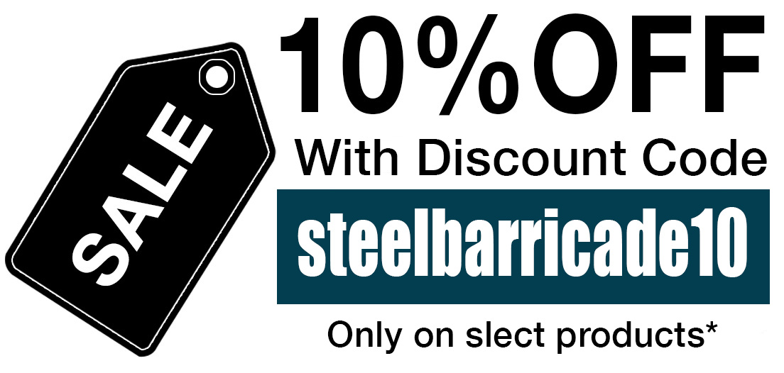 Sale Using Code steelbarricade10 at checkout