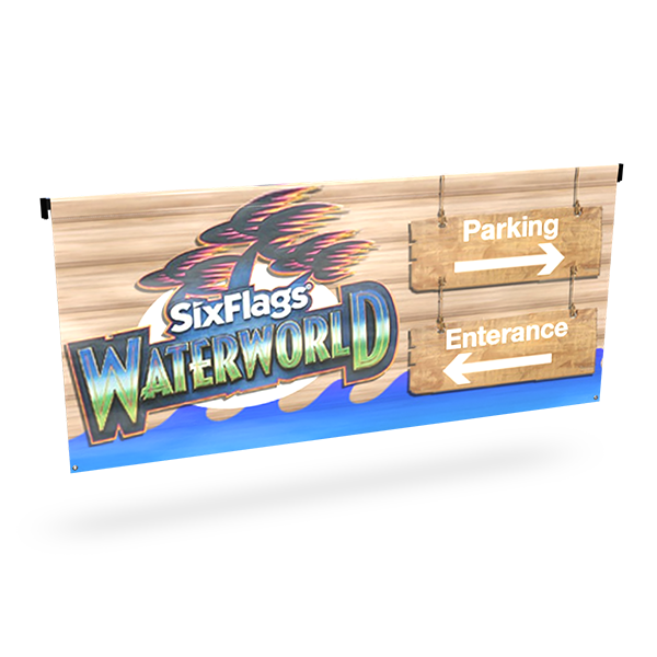 stanchion banner standalone