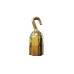 Polished Brass Hook End