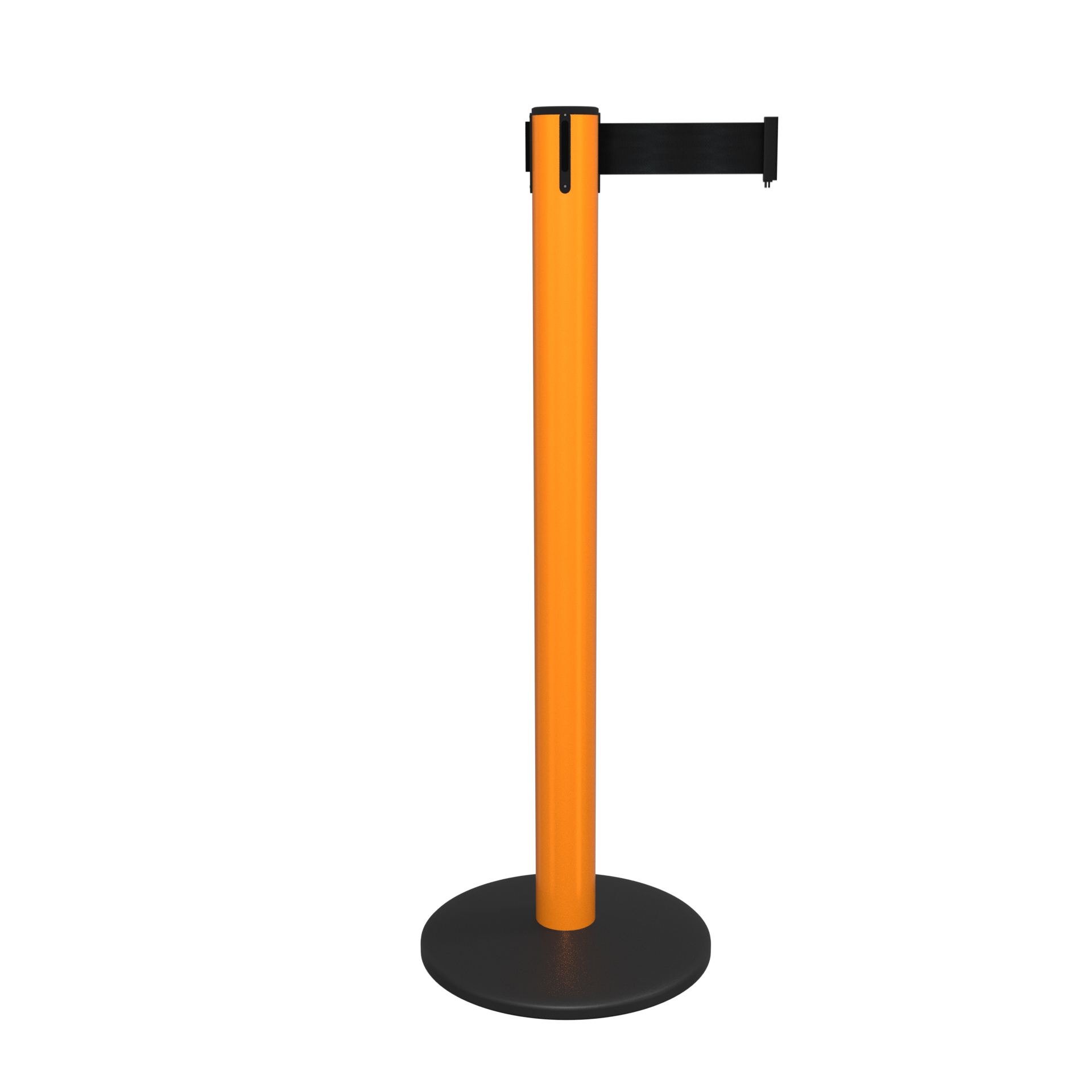 Orange SafetyPro 300 showing a reliable safety stanchion