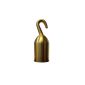 Satin Brass Hook End