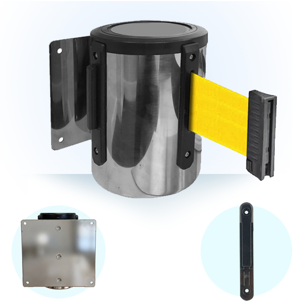 Wall Master 450 - Polished Stainless