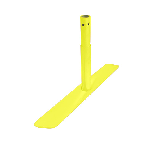 Yellow ADA Compliant Barricade Feet