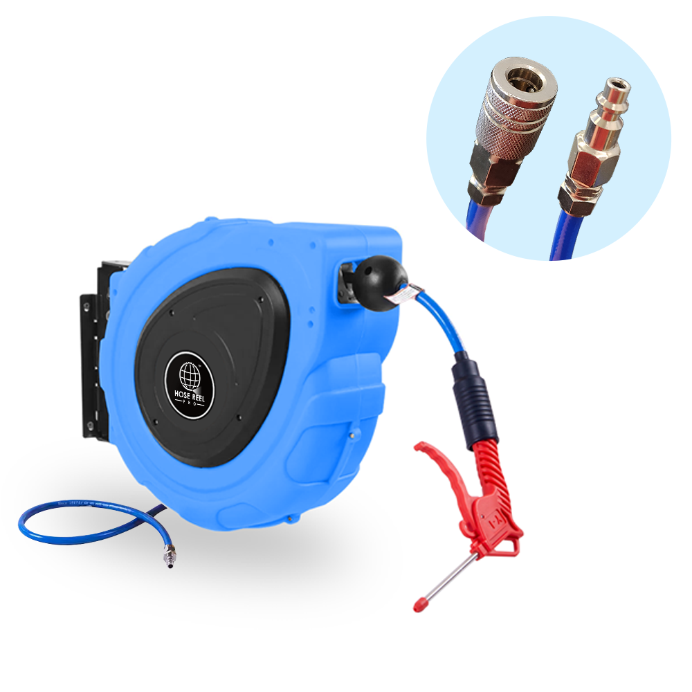 Blue Air hose reel 65ft