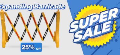 Expanding Barricade Super Sale