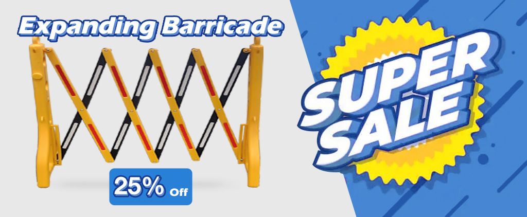 Expanding Barricade Super Sale