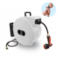 White Garden hose reel 100ft